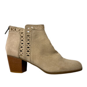 Indigo Rd Faux Suede Cut Out Ankle Boots Size 10